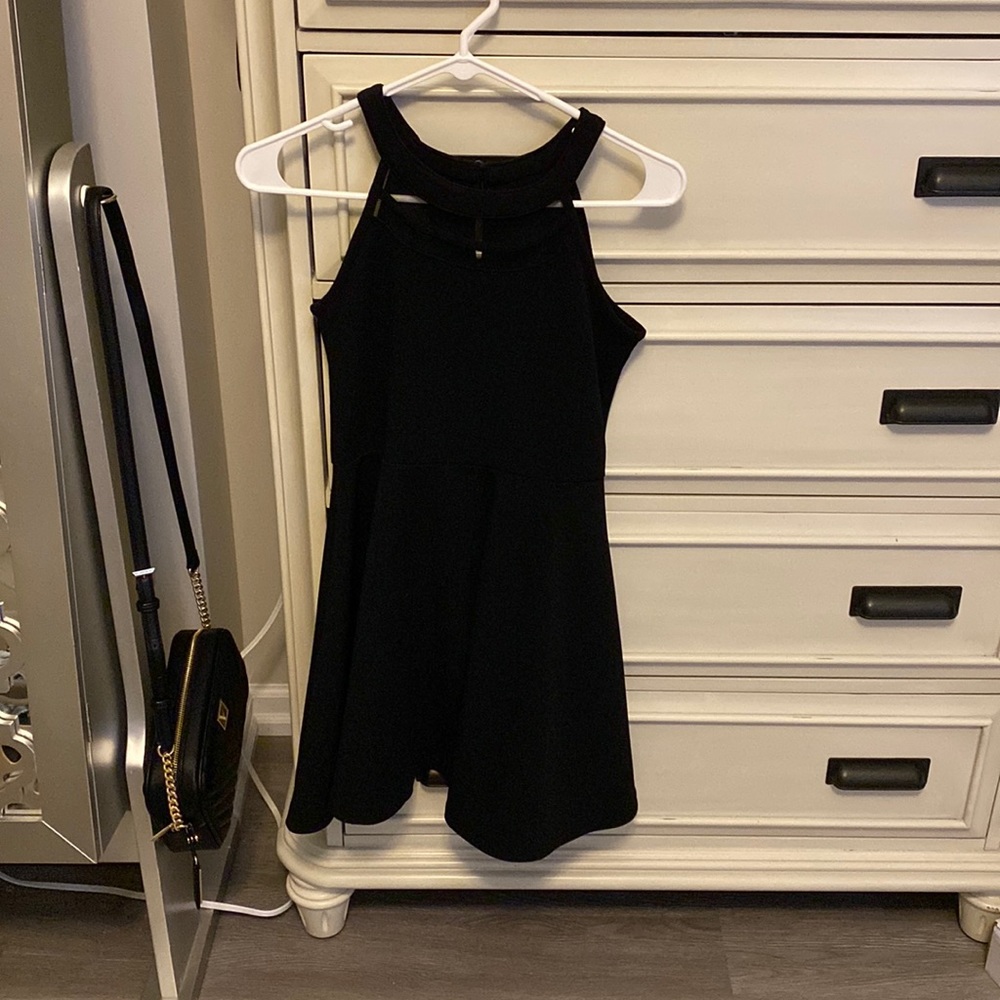 Girls Black Dress
